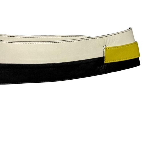 Vintage Diane Von Furstenberg Leather Wrap Belt Women Size small Colorblock main image 8